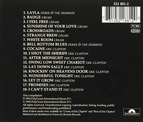 Eric Clapton / The Cream Of Clapton - CD (Used)