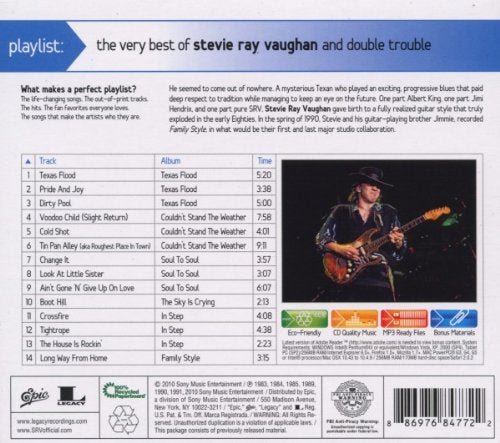 Playlist: The Very Best Of Stevie Ra Y Vaughan