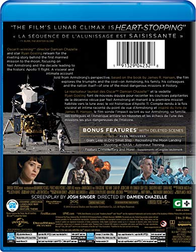 First Man [ Blu-ray + DVD ] (Bilingual)