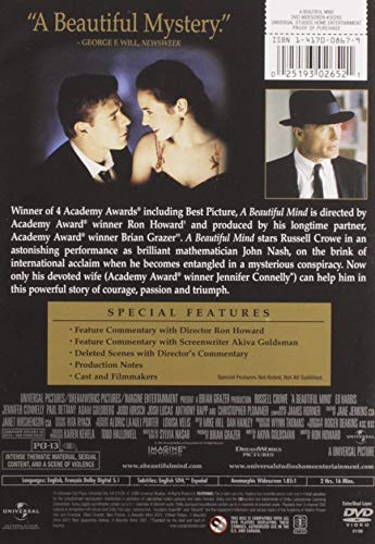 A Beautiful Mind (Widescreen) - DVD (Used)