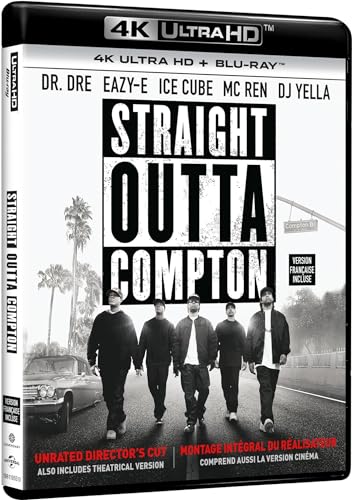 Straight Outta Compton (Unrated Director's Cut) - 4K/Blu-ray