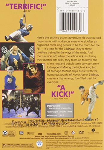 The 3 Ninjas - DVD (Used)