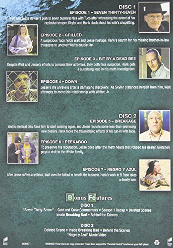 Breaking Bad: The Complete Second Season - DVD (Used)