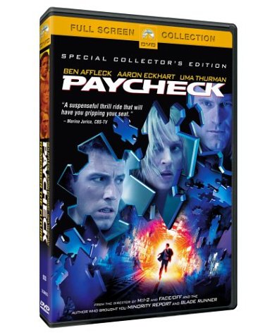 Paycheck (Full Screen) (Bilingual) - DVD (Used)