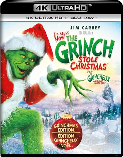 Dr. Seuss' How The Grinch Stole Christmas: Grinchmas Edition - 4K Ultra HD/Blu-ray