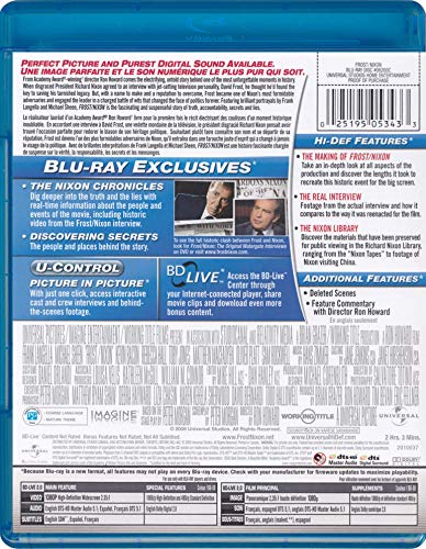 Frost Nixon - Blu-Ray (Used)