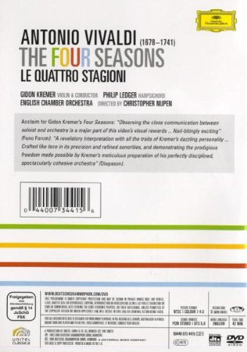 Vivaldi : Les Quatre Saisons [DVD Vidéo] [Importé]