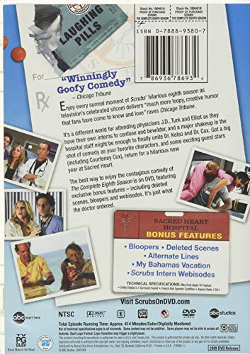 Scrubs: The Complete Eighth Season - DVD (Used)