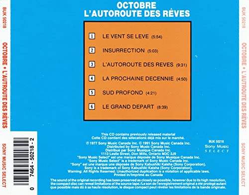 L'autoroute Des Rêves - 1991