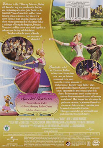 Barbie et les Douze Princesses Danseuses - DVD (Occasion)