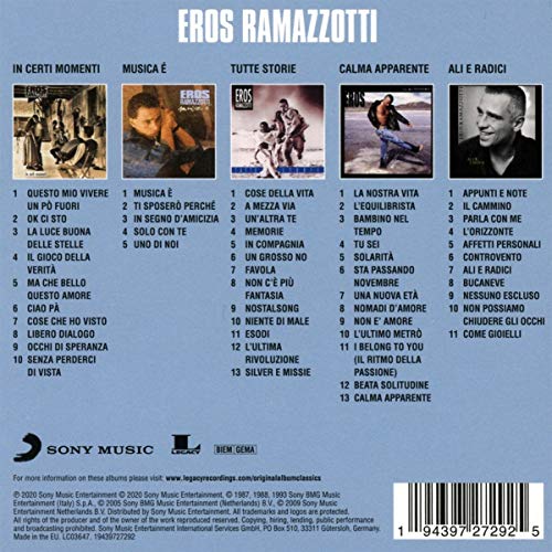 Eros Ramazzotti / Original Album Classics - CD
