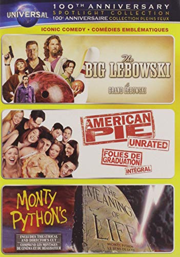 Iconic Comedy Spotlight Collection (The Big Lebowski / American Pie / Monty Python's The Meaning of Life) - DVD