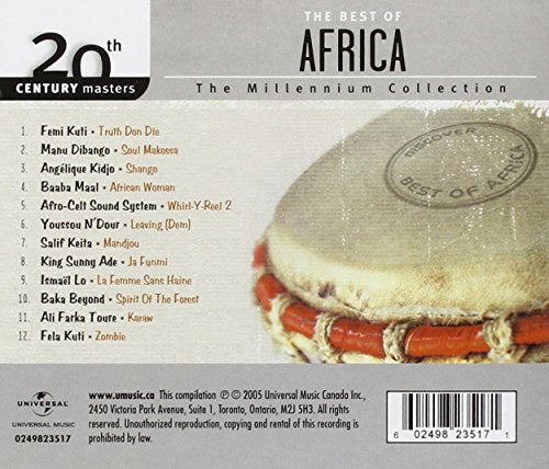 Various / 20th Century Masters: The Best Of Africa - CD (Used)