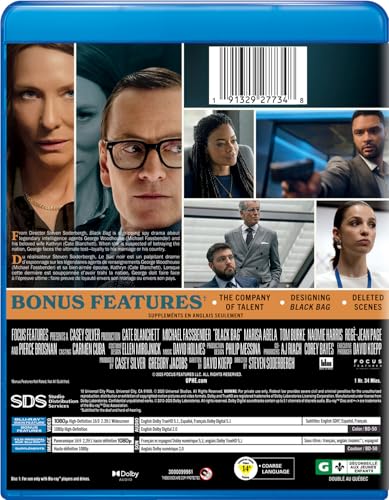Black Bag: Collector's Edition - Blu-Ray
