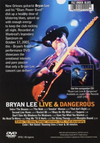 Bryan Lee / Live and Dangerous - DVD (Used)