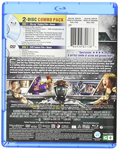 Real Steel [Blu-ray + DVD]