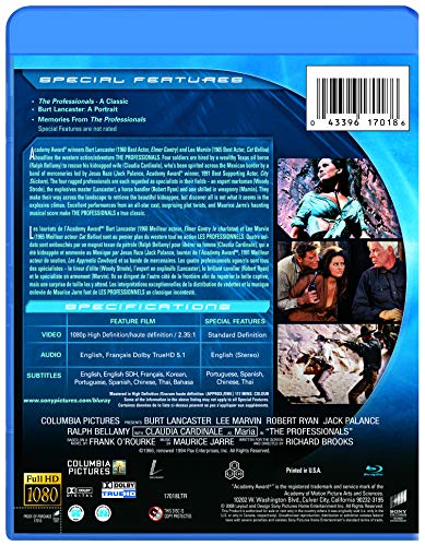 The Professionals (Bilingual) [Blu-ray]