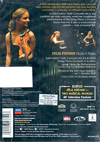 Saint-Saens: Violin Concerto No 3 / Greig: Piano