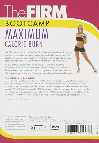Firm Bootcamp Maximum Calorie Burn - DVD (Used)