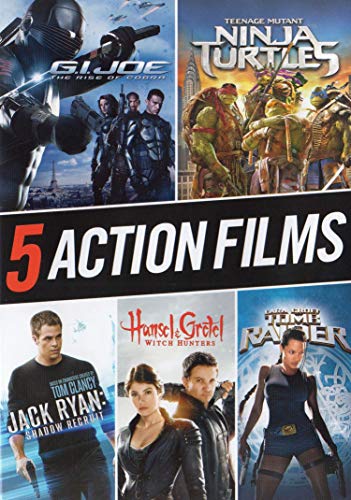 5 Action Films - DVD (Used)