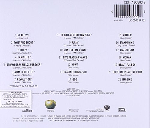 John Lennon / Imagine - CD (Used)