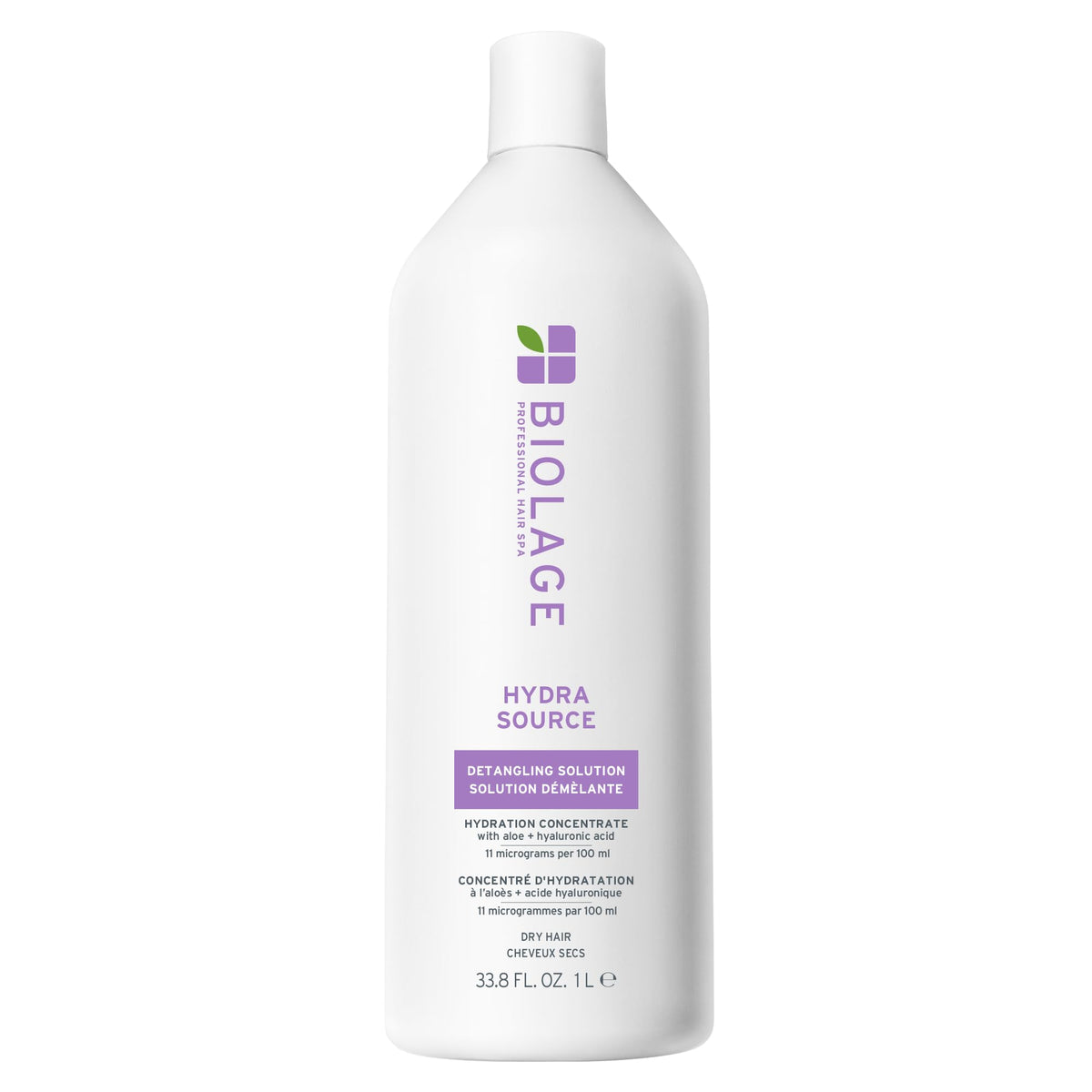 BIOLAGE Conditioner, HydraSource Detangling Solution, Detangles & Controls Static For Less Frizz & Fly-Aways, For Dry Hair, Paraben Free, Vegan 🍁 All In One Marketplace Canada