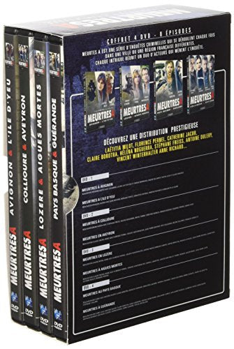 Meurtres à... - Grands Enquêtes Criminelles - Intégrale - Coffret DVD