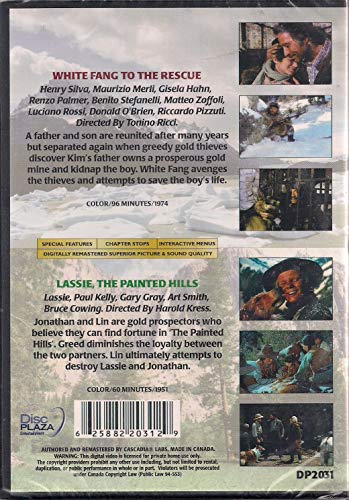 White Fang to the Rescue & Lassie The Painted Hills - DVD (Used)