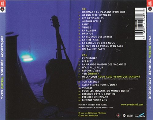 Tournée Acoustique (Fr)