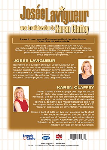 Josée Lavigueur : Initiation au Yoga - DVD (Used)
