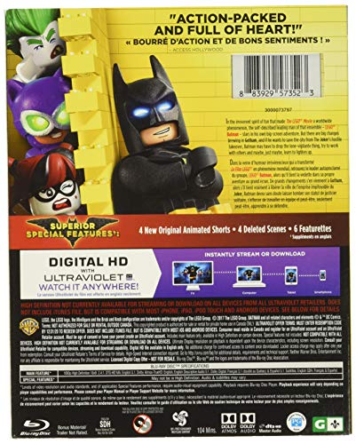 The LEGO Batman Movie - Blu-Ray (Used)