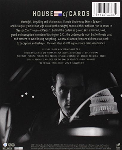 House of Cards: The Complete Second Season - Blu-Ray (Used)