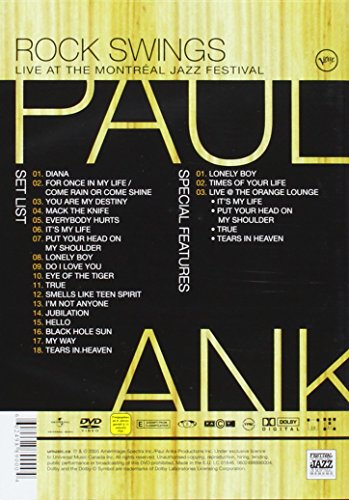 Paul Anka / Rock Swings' Live at the Montreal Jazz Fest - DVD