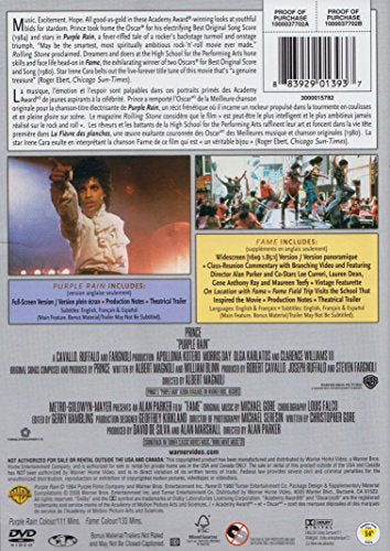 Purple Rain + Fame - DVD (Used)
