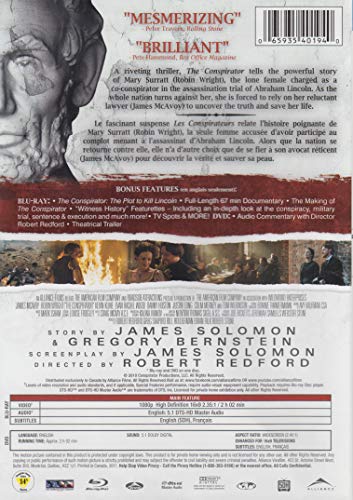 The Conspirator - Blu-Ray/DVD