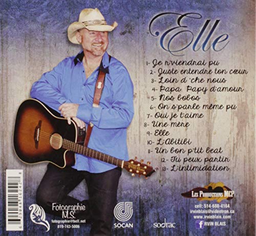 Irvin Blais / Elle - CD