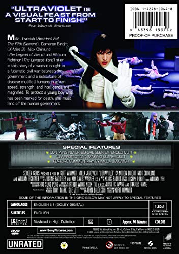 Ultraviolet - DVD (Used)