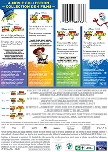 Toy Story / 4-Movie Collection - DVD