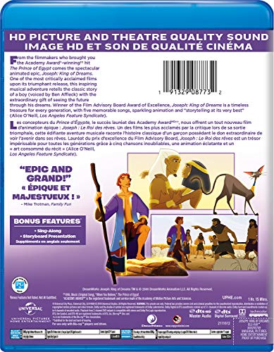 JOSEPH: KINGDREAMS BD CDN [Blu-ray]
