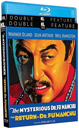 Fu Manchu Double Feature [The Mysterious Dr. Fu Manchu / The Return of Dr. Fu Manchu] [Blu-ray]