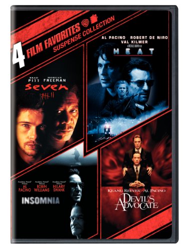 4 Film Favorites: Suspense Collection (Seven / Heat / Insomnia / The Devil's Advocate)