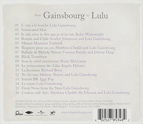 Lulu Gainsbourg / From Gainsbourg To Lulu - CD (Used)