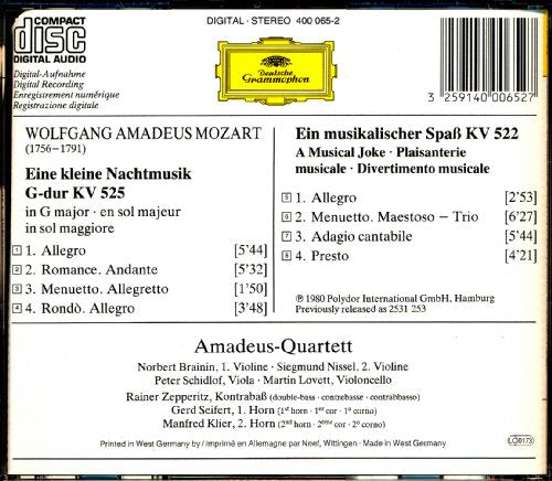 Mozart: Eine Kleine Nachtmusik