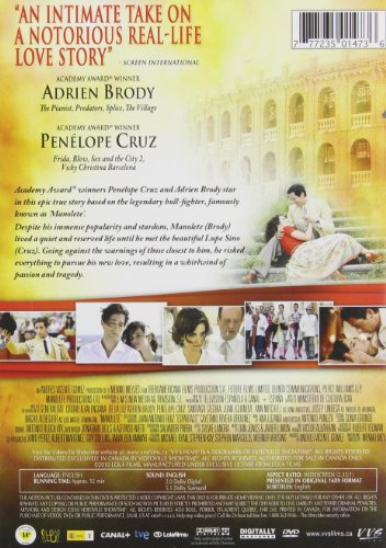 Manolete: Blood & Passion - DVD