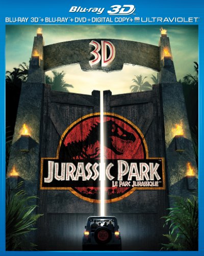 Jurassic Park 3D - Le Parc Jurassique 3D [Blu-ray 3D + Blu-ray + DVD + UltraViolet] (Bilingual)
