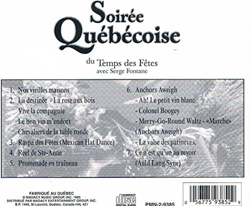 soiree quebecoise du temps des fetes