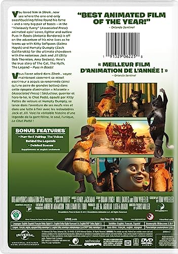 Puss in Boots (Bilingual) - DVD (Used)