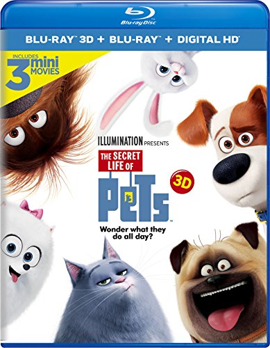 The Secret Life of Pets - 3D Blu-Ray/Blu-Ray (Used)