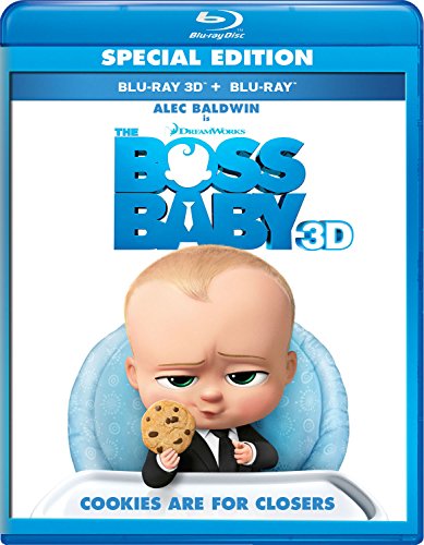 The Boss Baby (Deluxe Edition) - 3D Blu-Ray/Blu-Ray (Used)