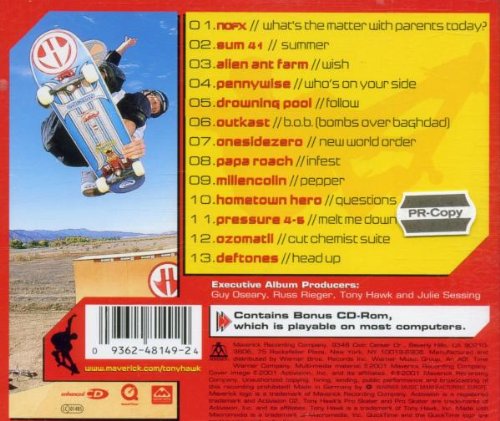 Soundtrack / Tony Hawk'S Pro Skater 3 - CD (Used)